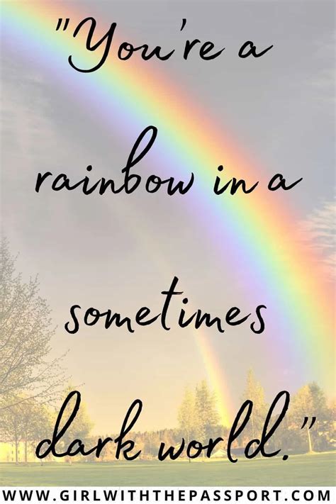 quotes about the rainbow